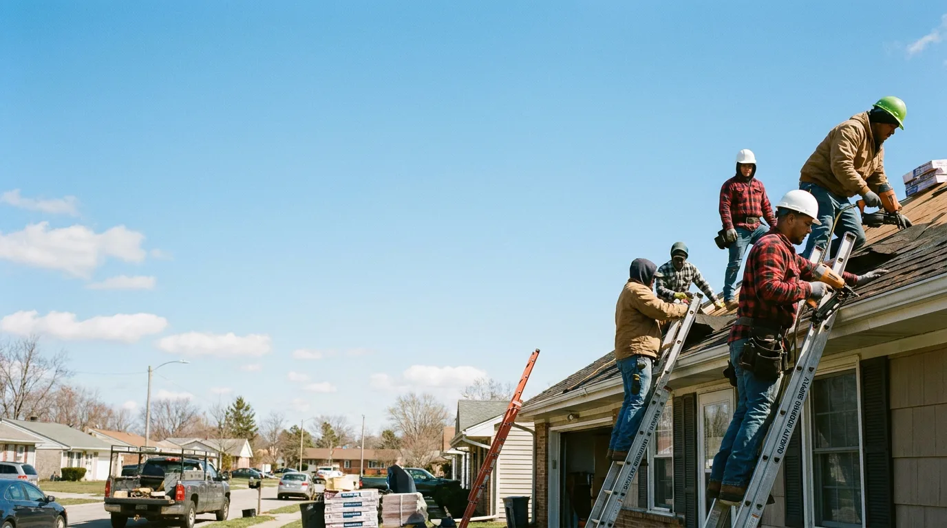 Roofing in Cumberland City, TN near me